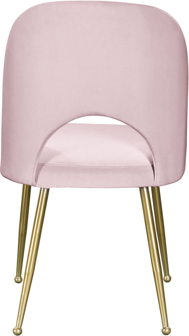 Logan - Dining Chair (Set of 2) - Gold Legs