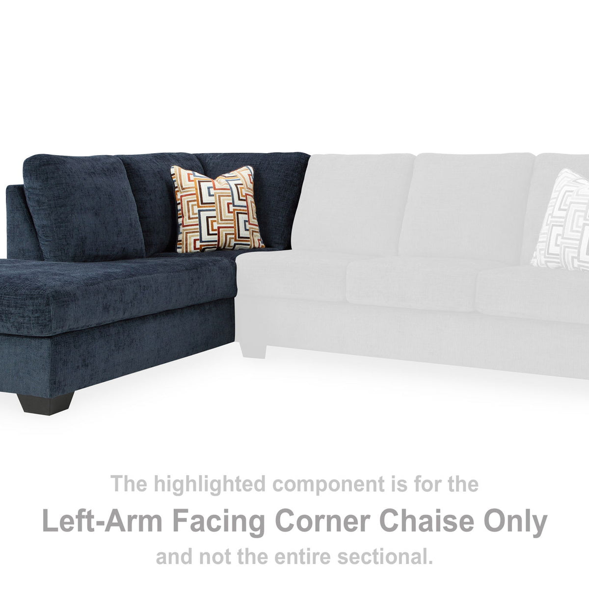 Aviemore - Laf Corner Chaise - Ink
