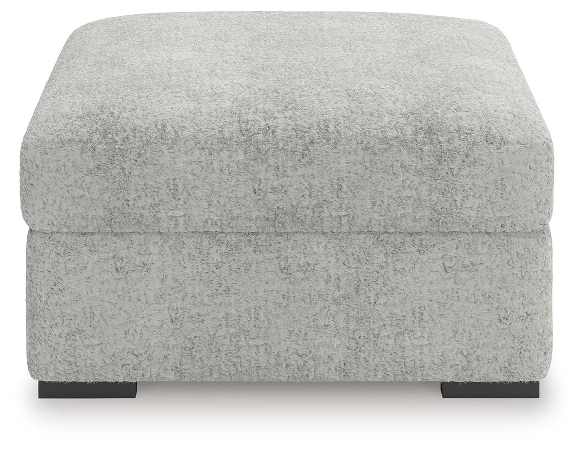 Cuddle Plush - Oversized Accent Ottoman - Arctic