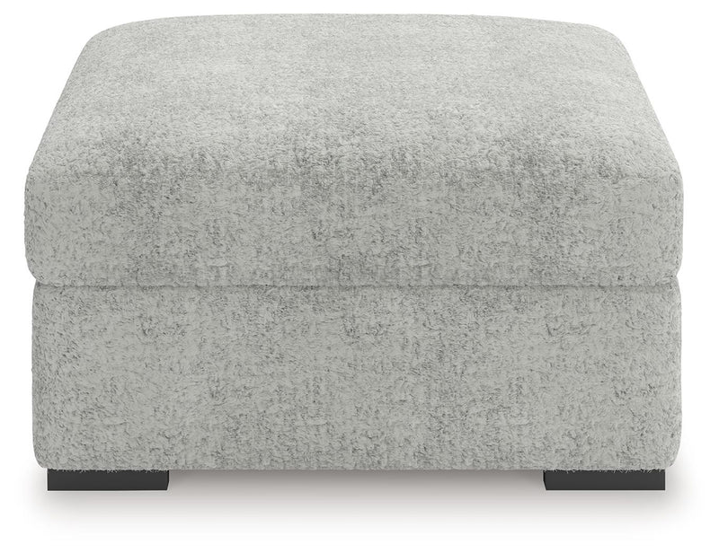 Cuddle Plush - Oversized Accent Ottoman - Arctic