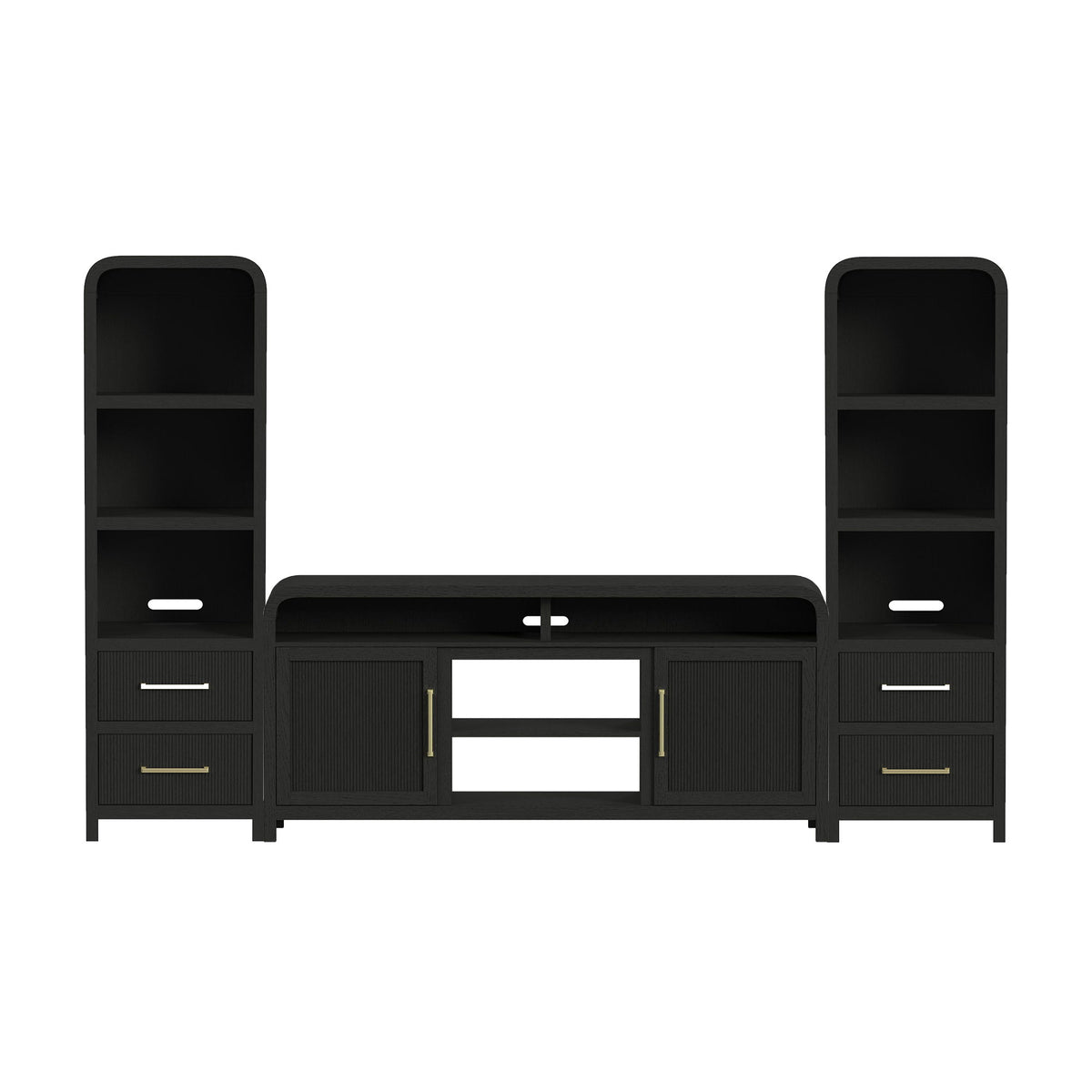 Ridgemont - 3 Piece Entertainment Unit With 70" TV Console