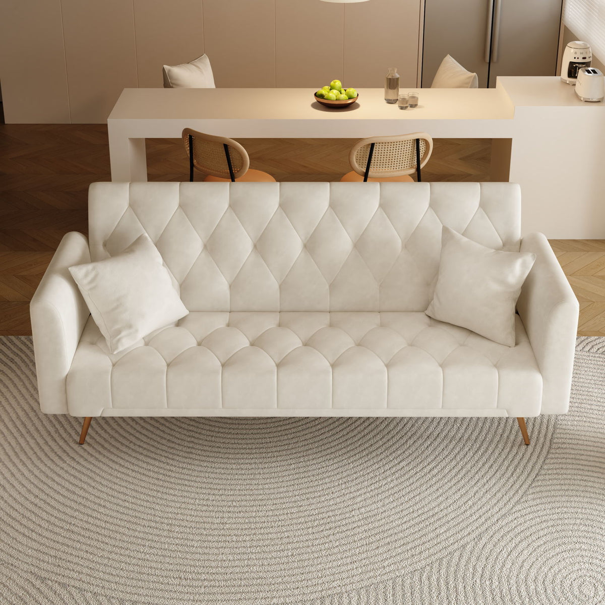 Convertible Double Folding Living Room Sofa Bed