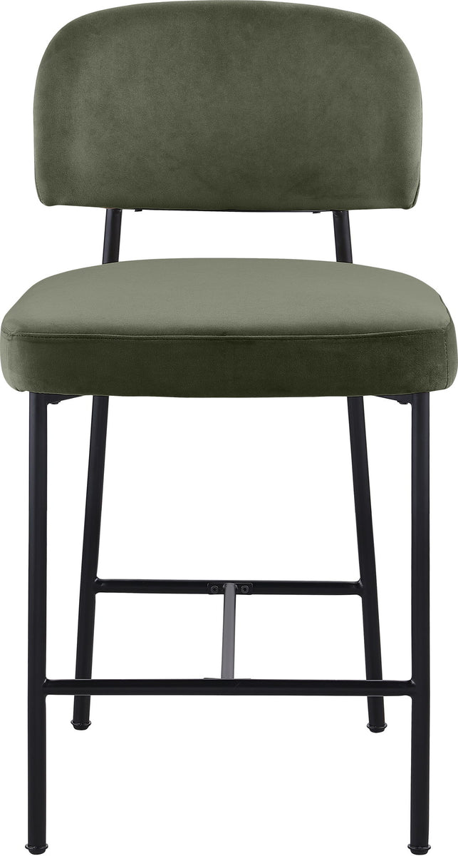 Zarelle - Performance Fabric Upholstered Counter Stool (Set of 2)