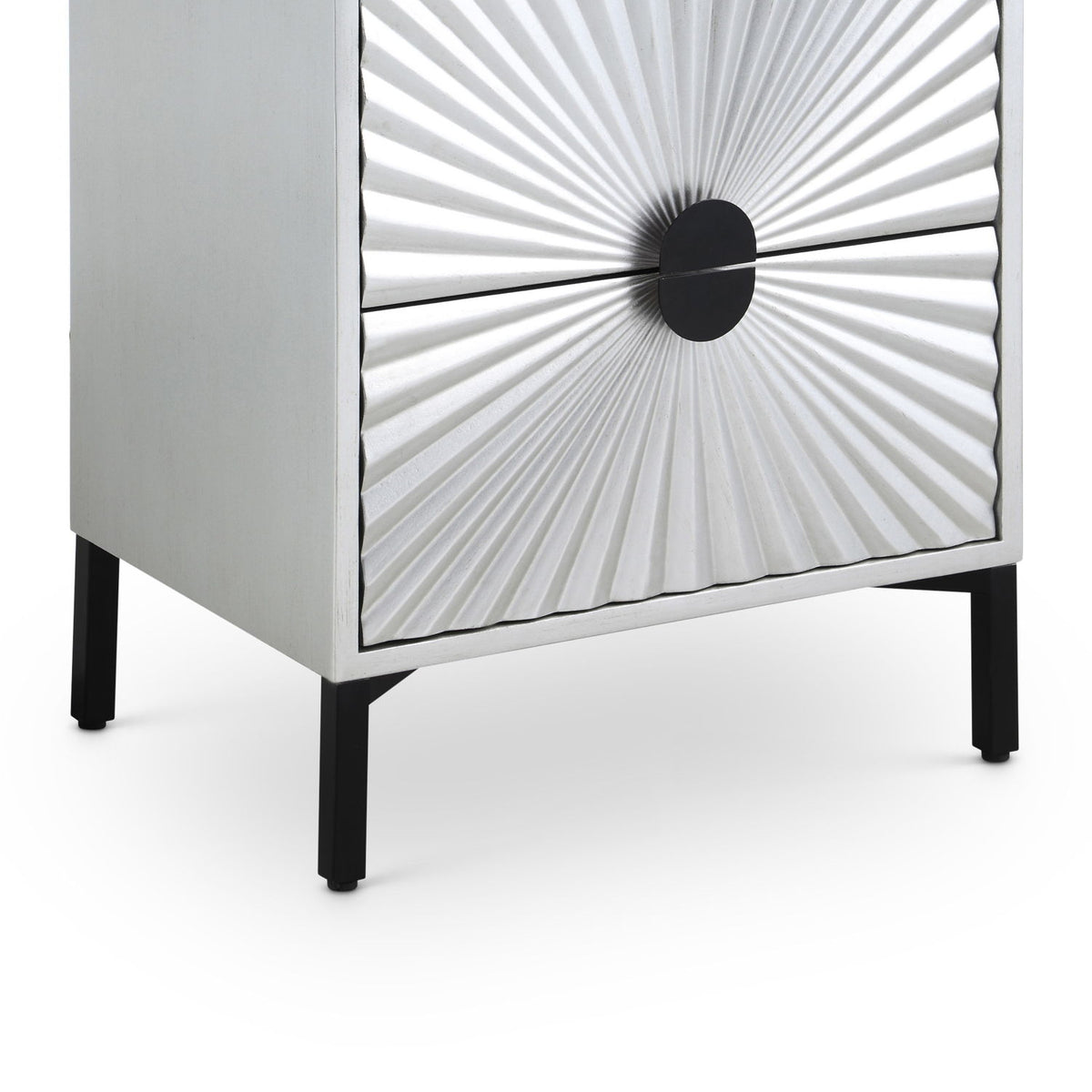 Glitz - Side Table - Antique Silver