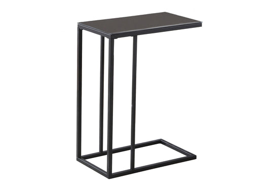 C-Shaped Accent Table For Living Room