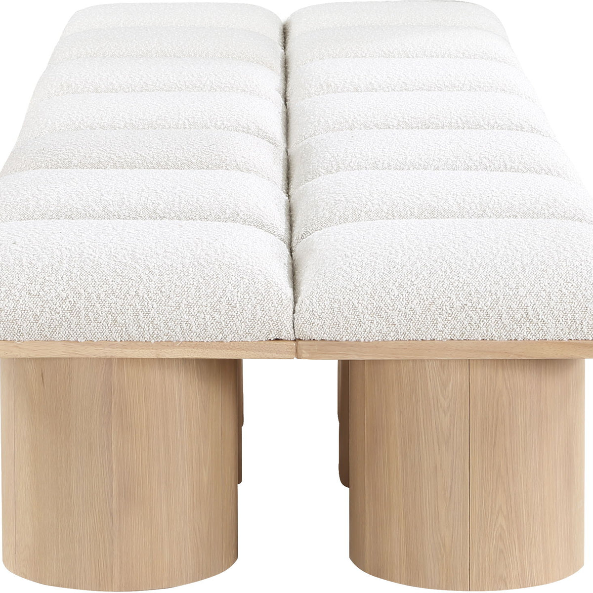Pavilion - 14 Piece Modular Bench With Natural Base