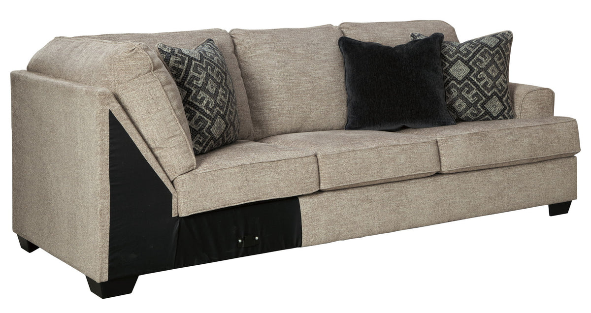 Bovarian - RAF Sofa w/Corner Wedge - Stone
