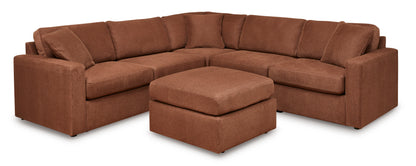 Ashley Furniture Modmax Sectional in Spice