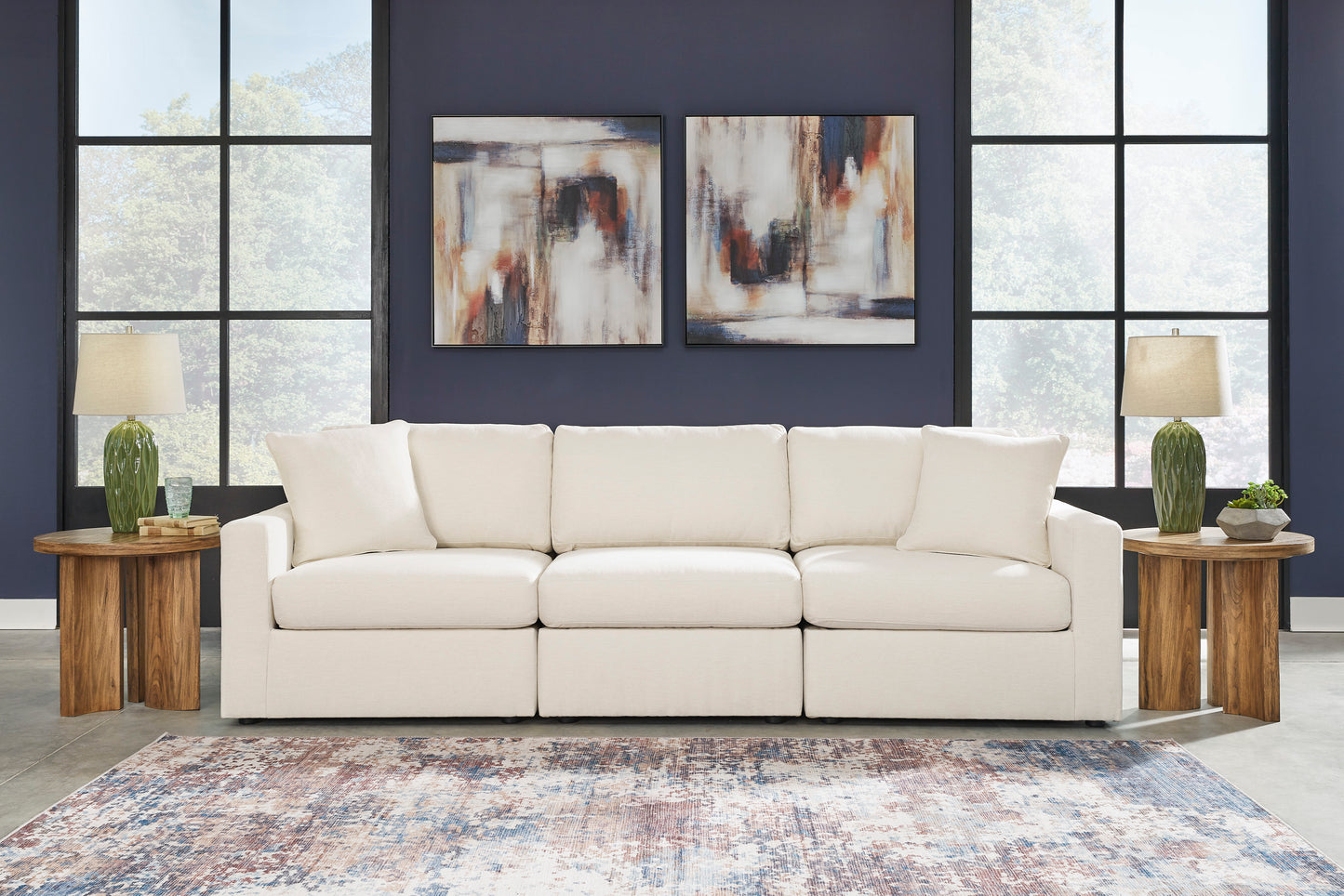 Ashley Furniture ModMax Sectional in Oyster