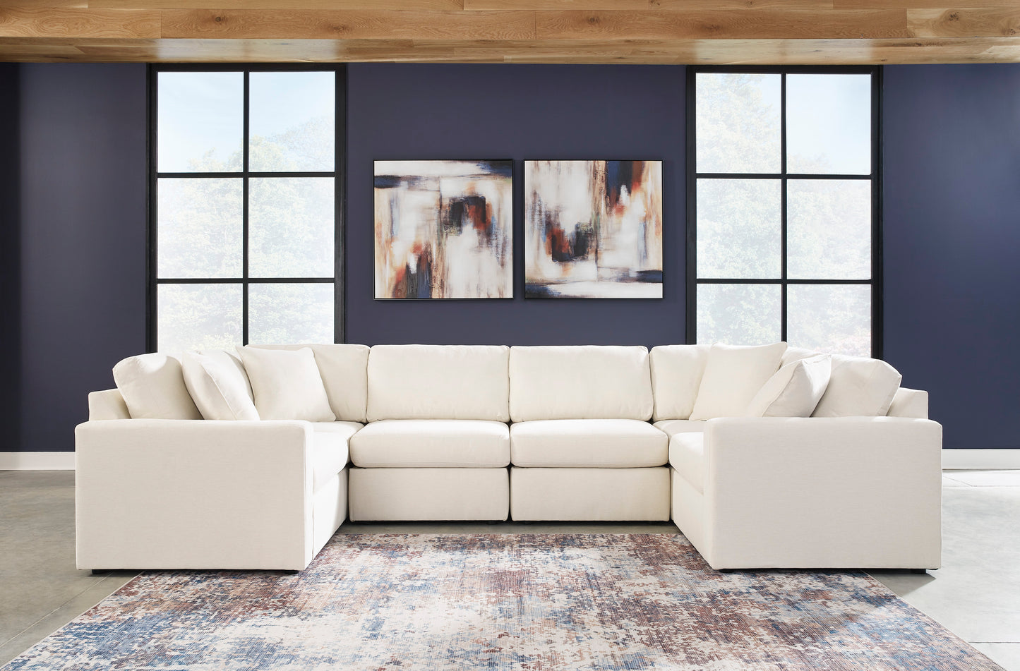 Ashley Furniture ModMax Sectional in Oyster