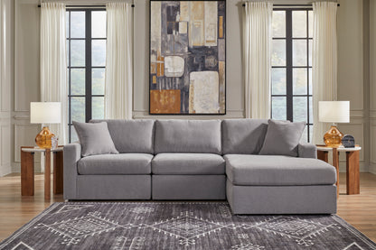 Ashley Furniture Modmax Sectional in Granite