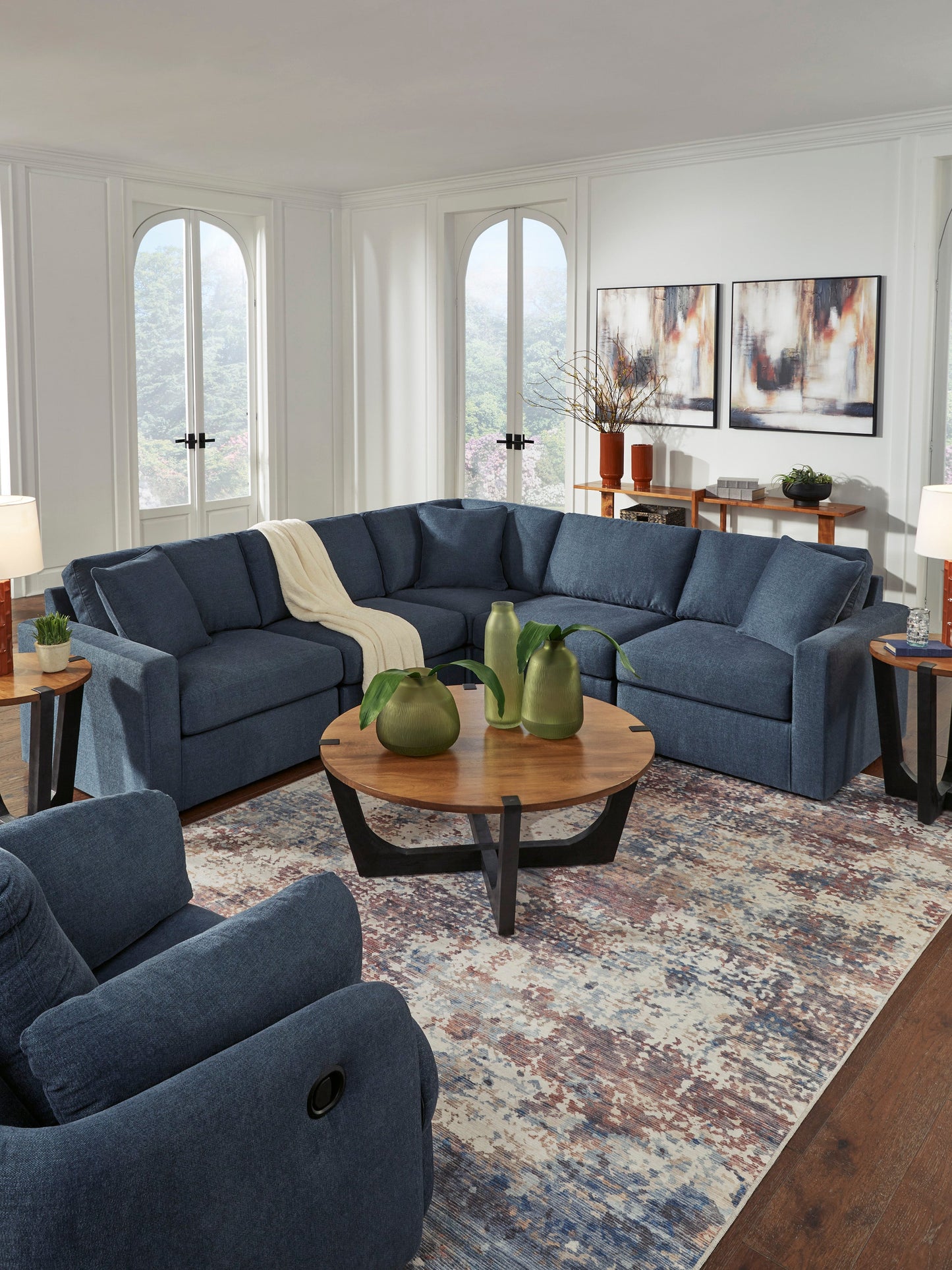 Ashley Furniture Modmax Ink Modular Sectional