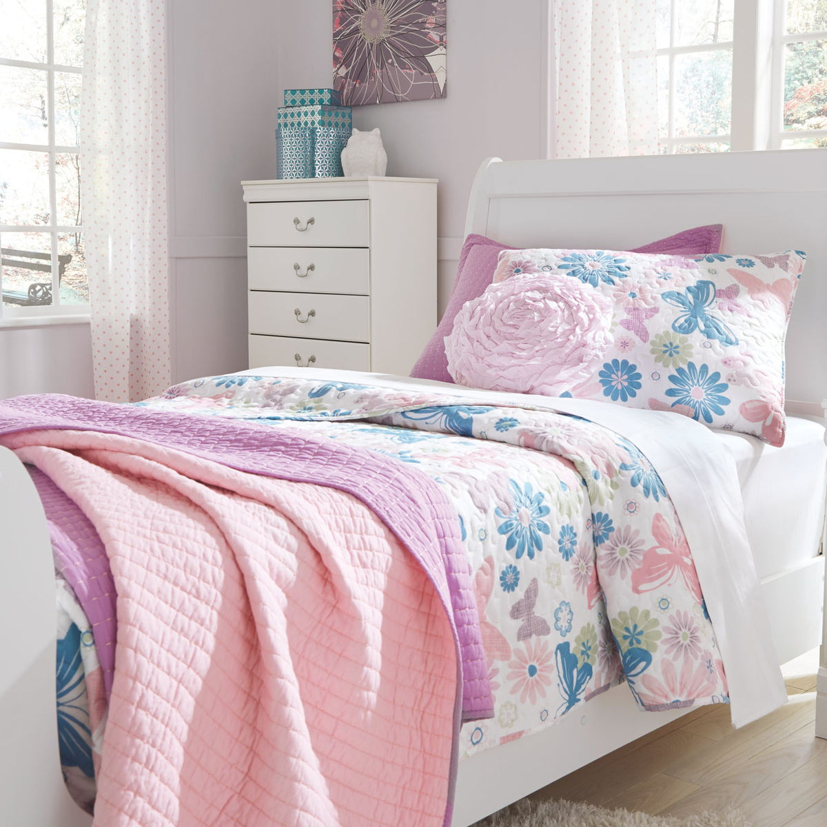 Anarasia - Sleigh Headboard