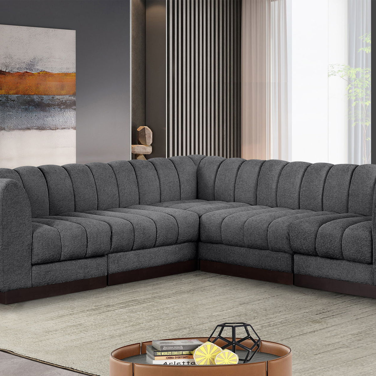 Quinn - 5 Piece Modular Sectional