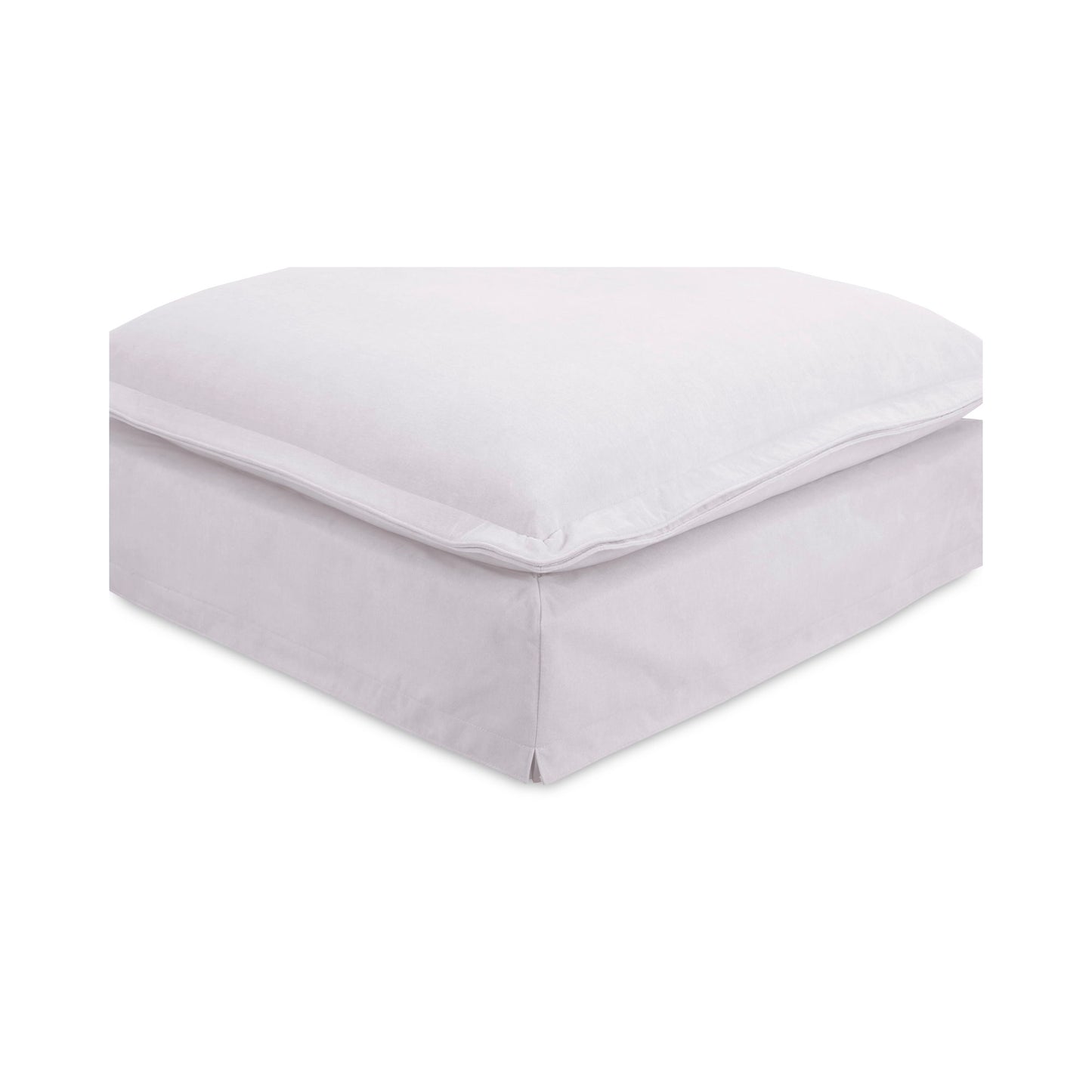 Olivia - Ottoman Performance Fabric - White