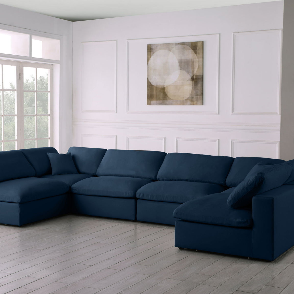 Plush - 6 Piece Modular Sectional