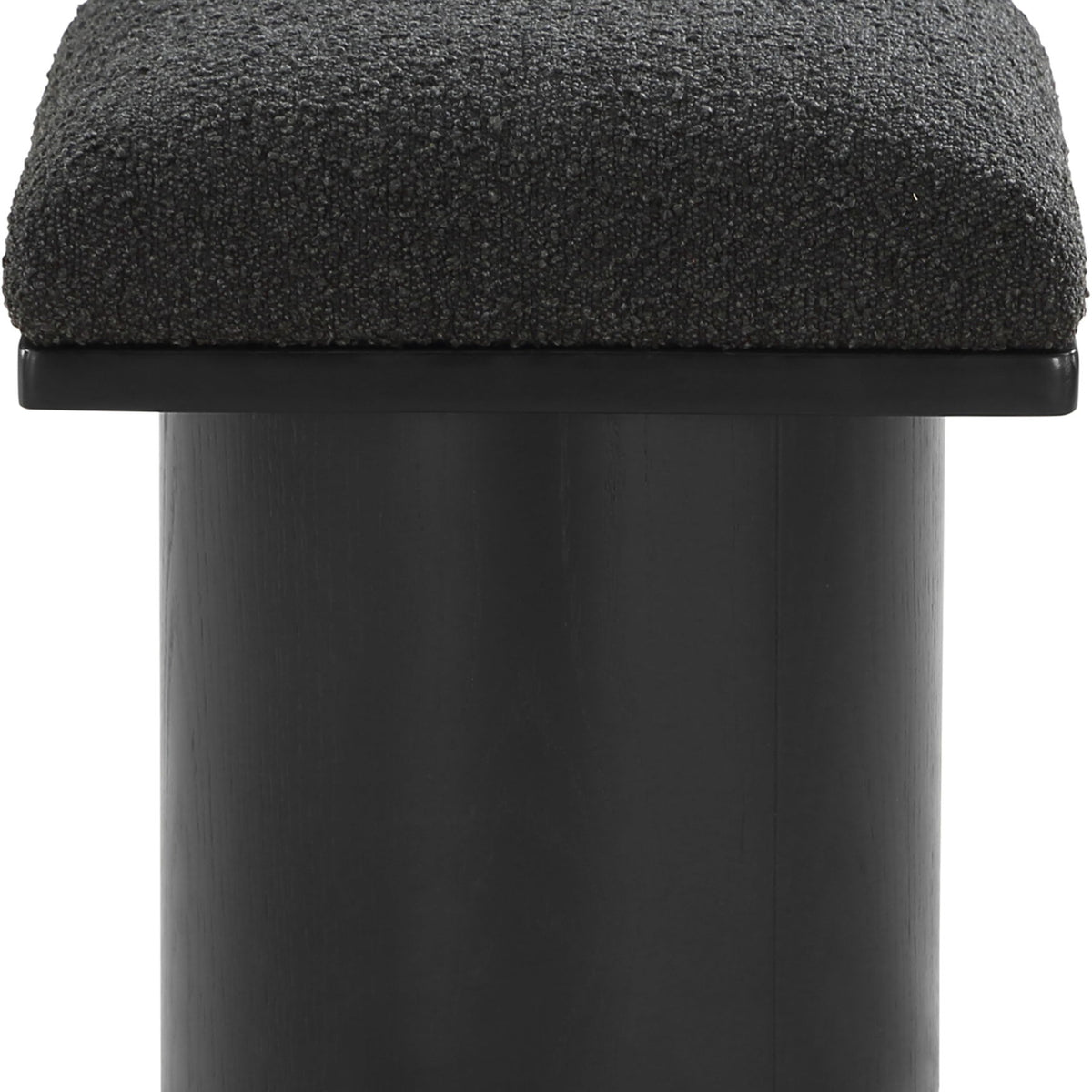 Pavilion - Bench / Stool With Black Base