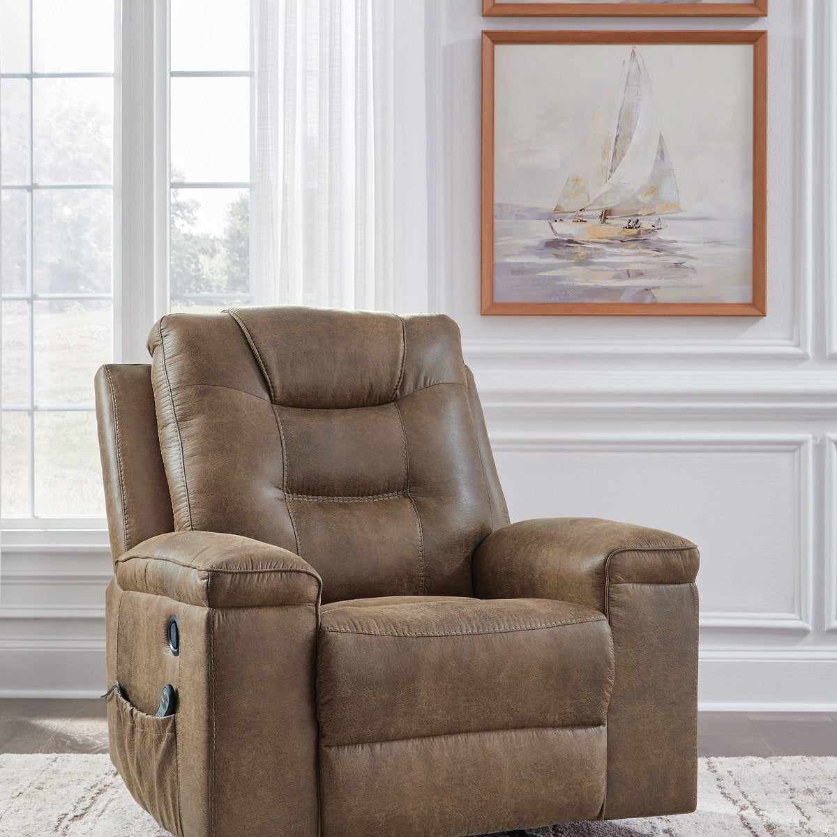 Stockworth - Earth - Rocker Recliner