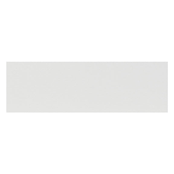 Tall TV media stand in light gray wood-grain finish, side panel detail