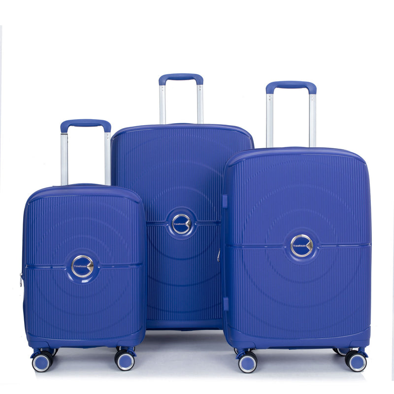Expandable Hardshell Suitcase Double Spinner Wheels Luggage Sets