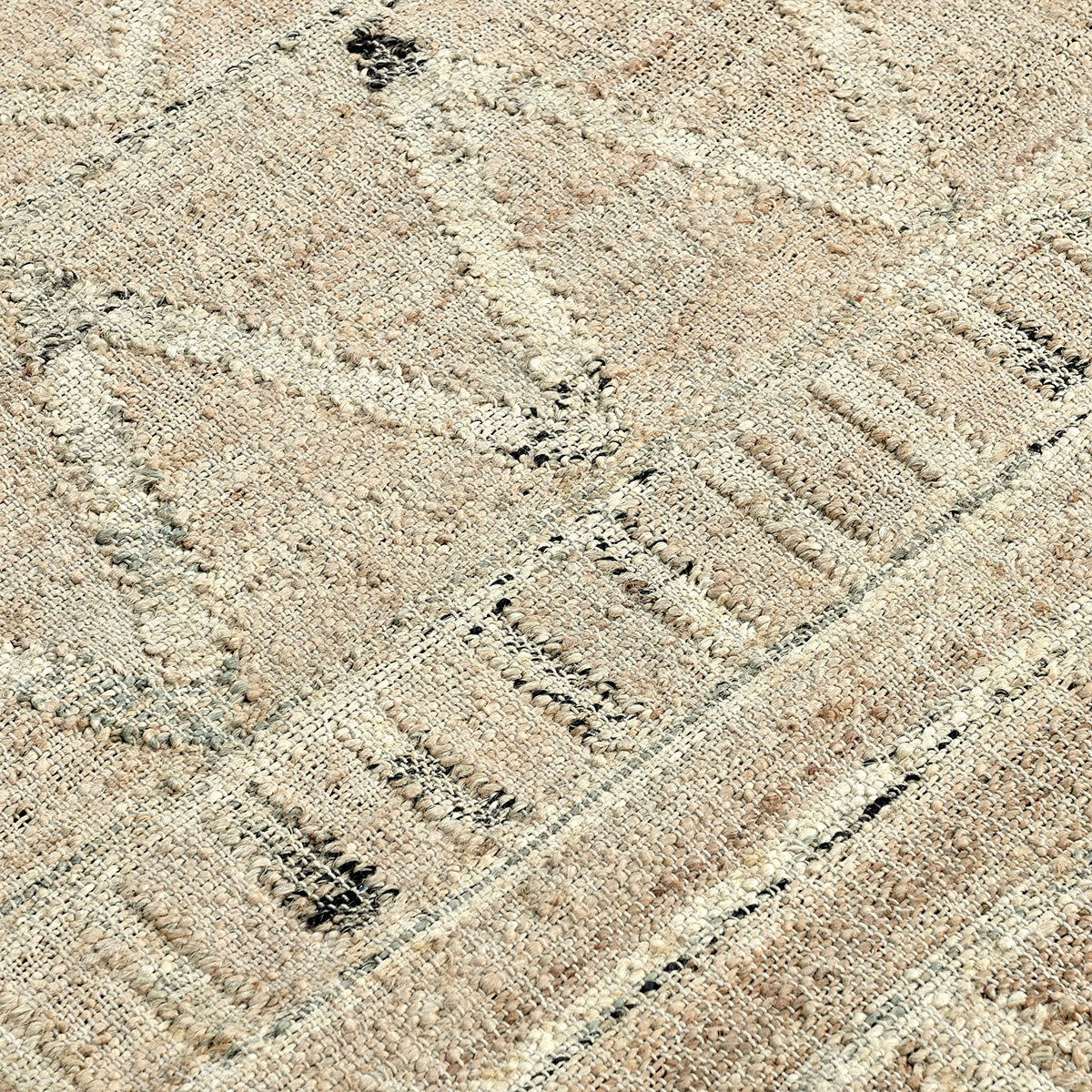 Kingston - 1' x 1' Rug - Distressed Natural