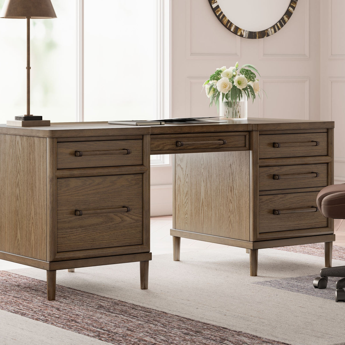 Roanhowe - Home Office Desk - Brown
