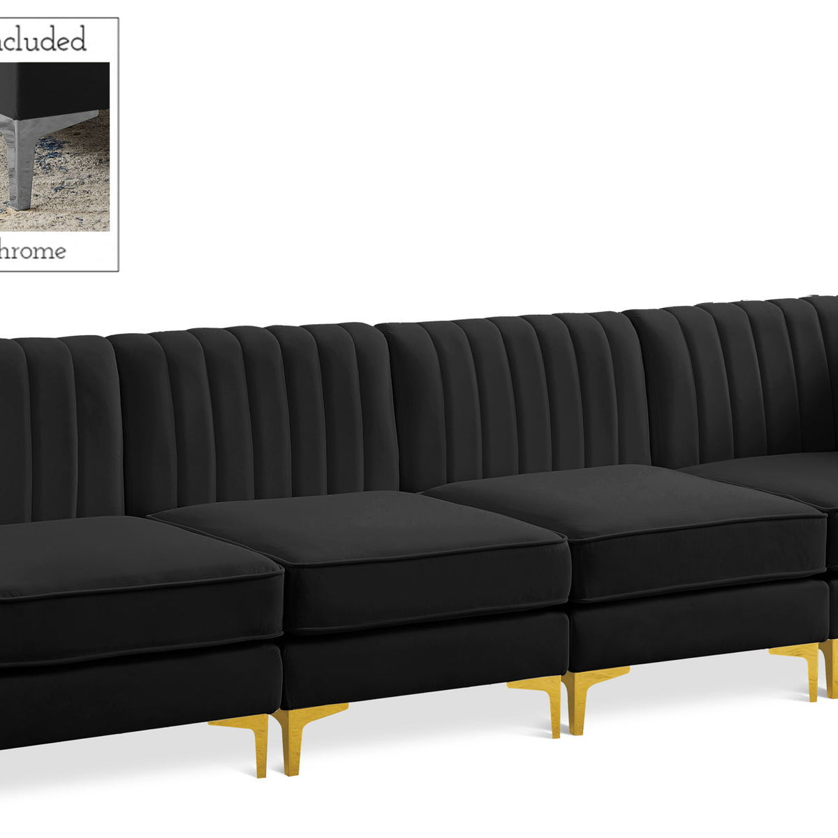 Alina - Modular 4 Seat Sofa