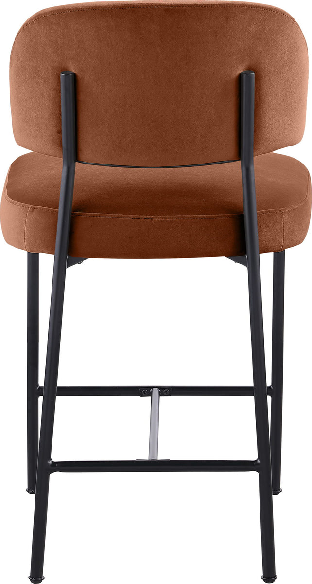 Zarelle - Performance Fabric Upholstered Counter Stool (Set of 2)