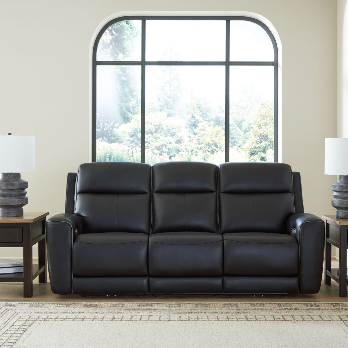 5Z-Comfort - Relaxation - Power Reclining Sofa With Adj Headrest