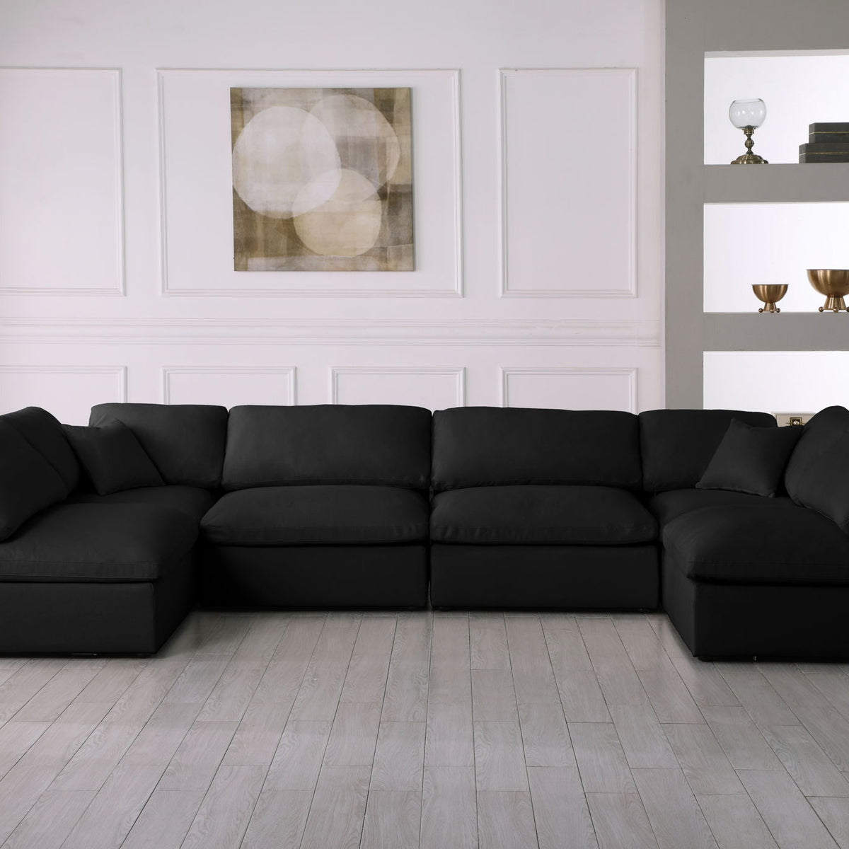 Plush - 6 Piece Modular Sectional