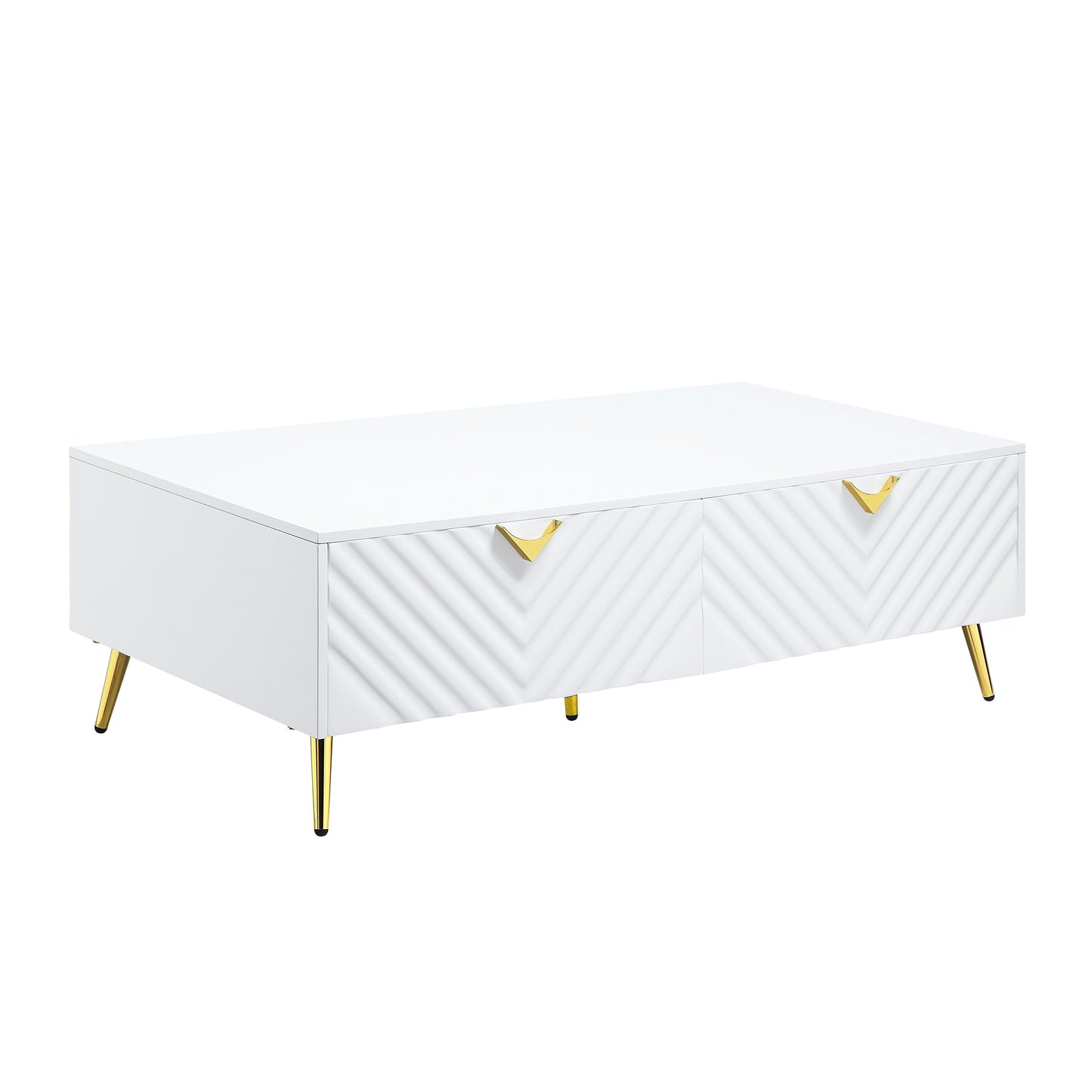 Gaines - High Gloss Coffee Table - White