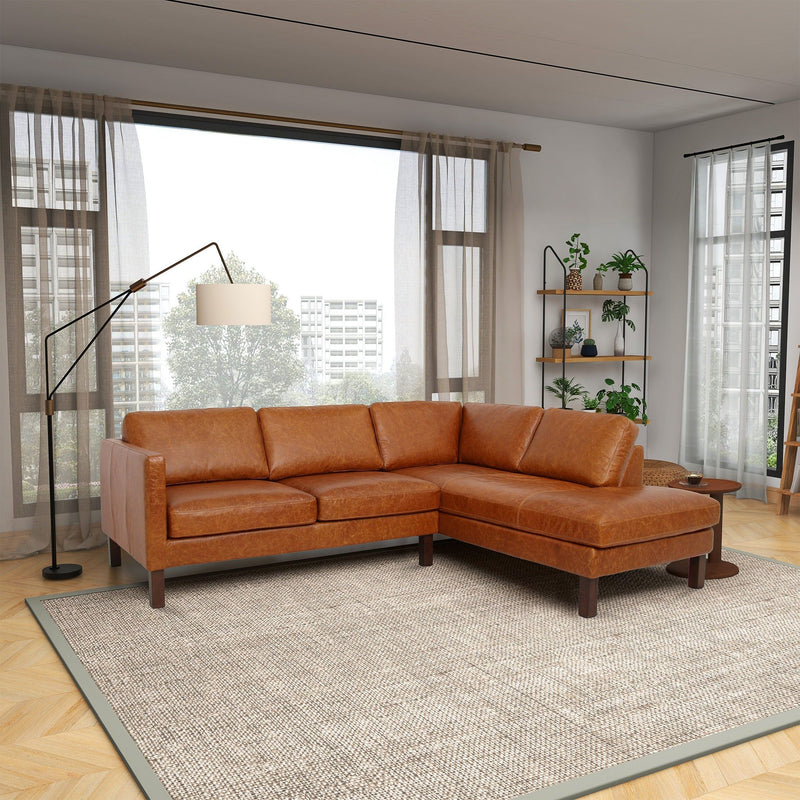 Juno - Waxy Sectional Sofa