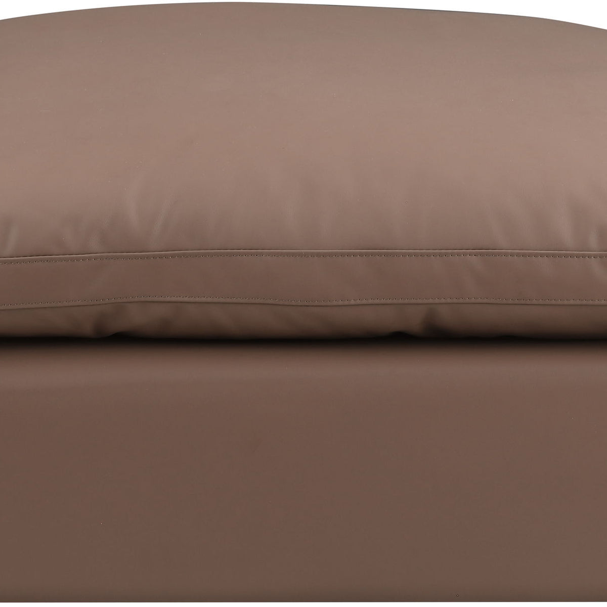 Comfy - Faux Leather Ottoman