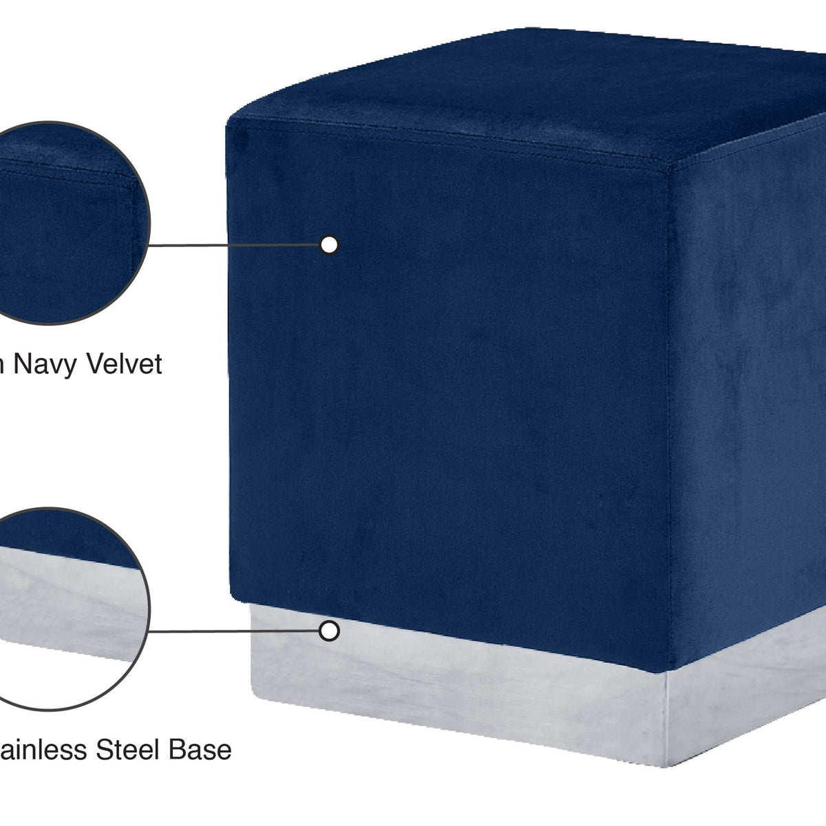 Jax - Stool Ottoman