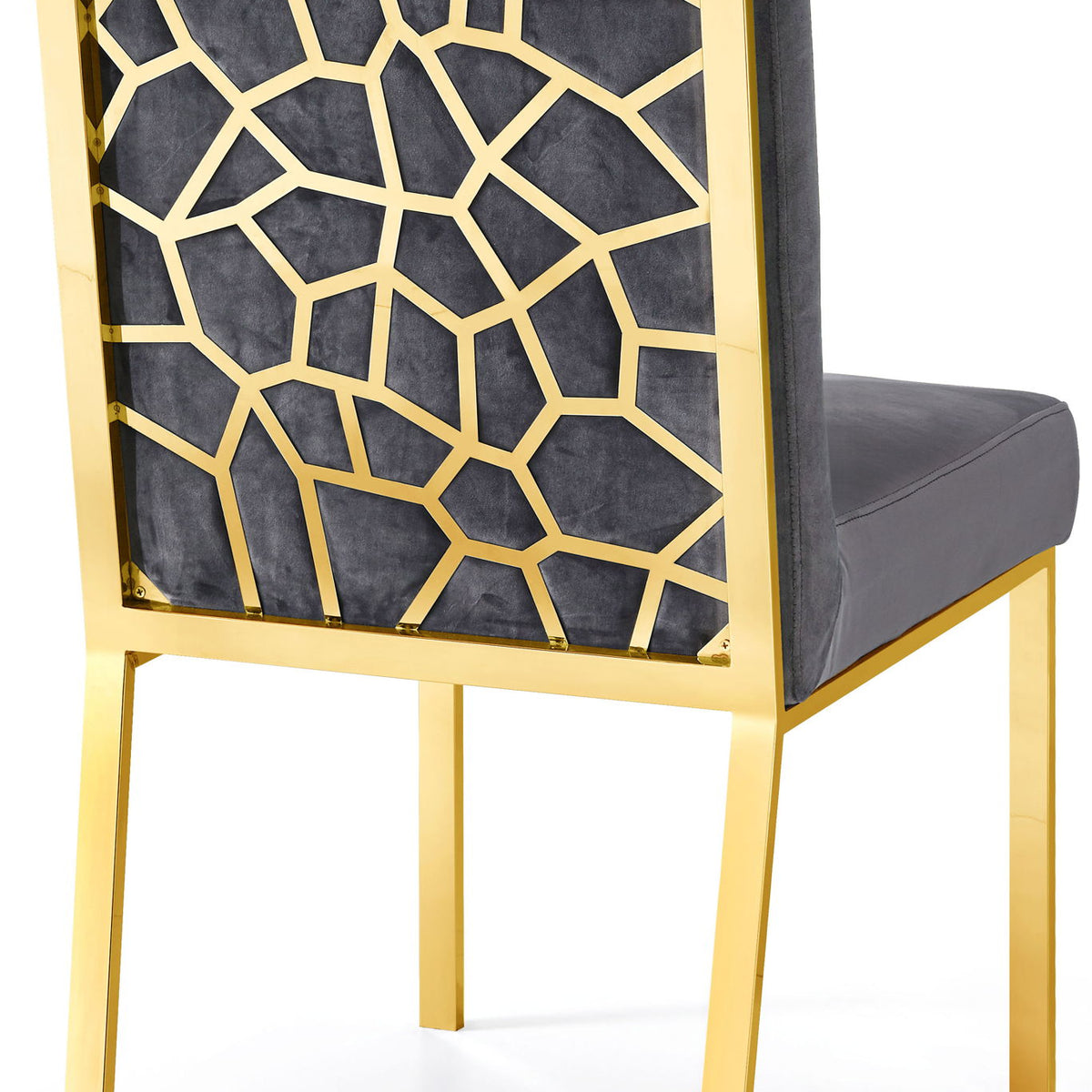 Opal - Dining Chair with Gold Legs (Set of 2)