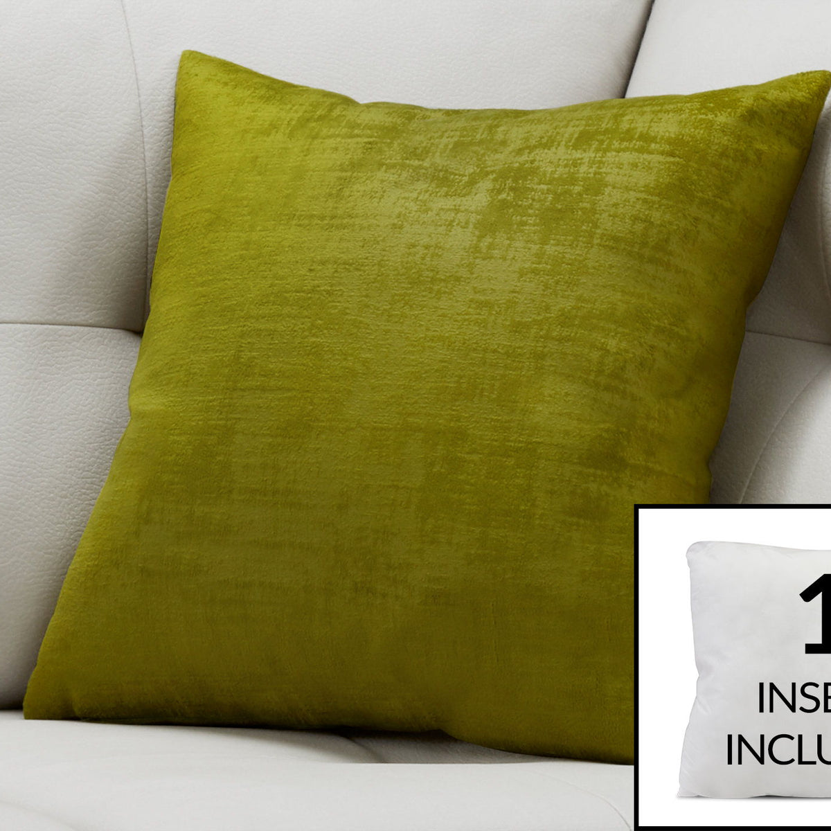 Pillow Square, Insert Included, Decorative Throw, Hypoallergenic