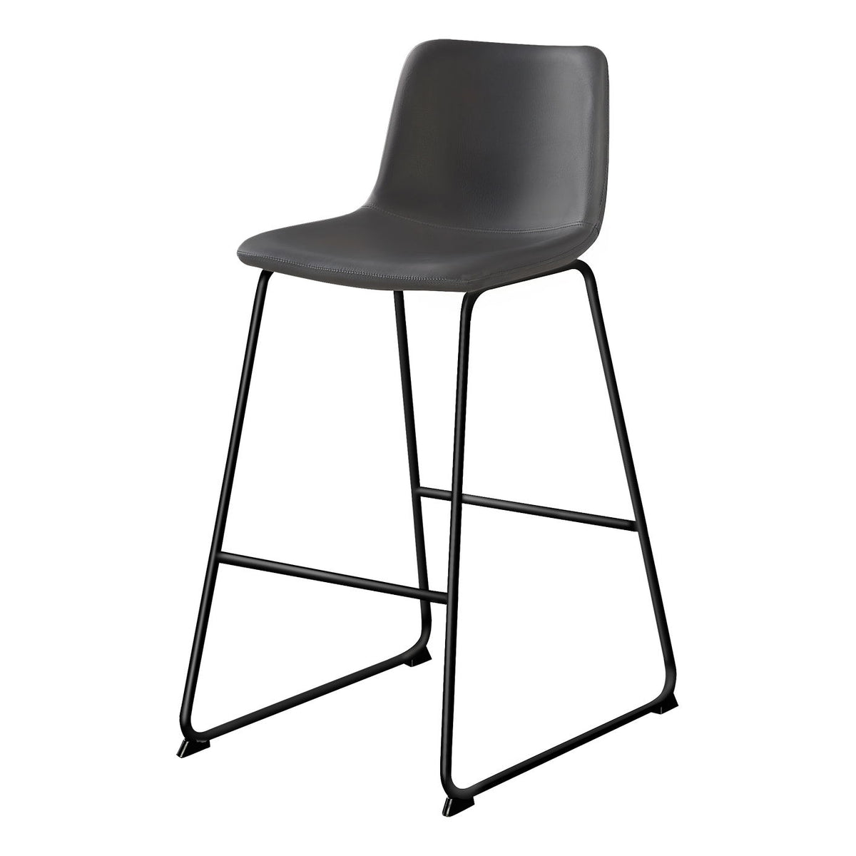 Office Chair, Bar Height, Standing, Computer Desk, Work, Leather Look, Contemporary, Modern