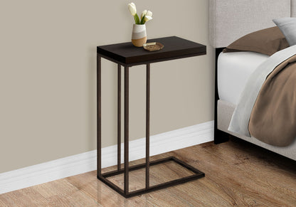 C-Shaped Accent Table For Living Room