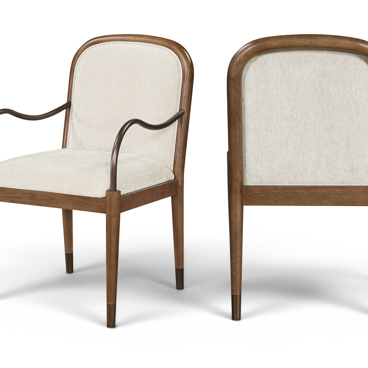 Cambria - Fabric Upholstered Dining Arm Chair