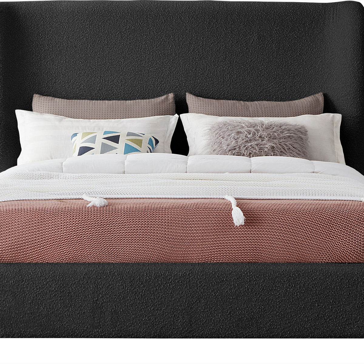 Penny - Boucle Fabric Bed