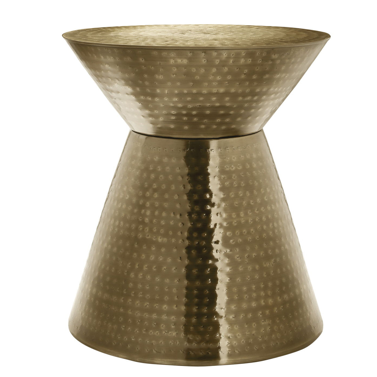 Drum Accent Side Table, Contemporary & Modern Elegant Design