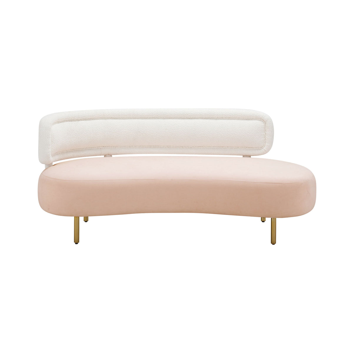 Tischa - Boucle Velvet Sofa
