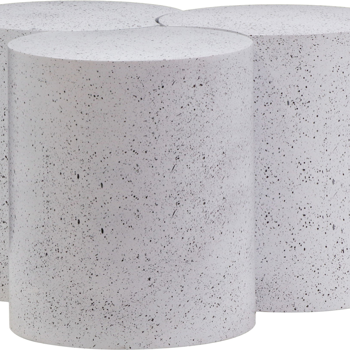 Dimple - 3 Piece Modular Coffee Table - Terazzo Finish