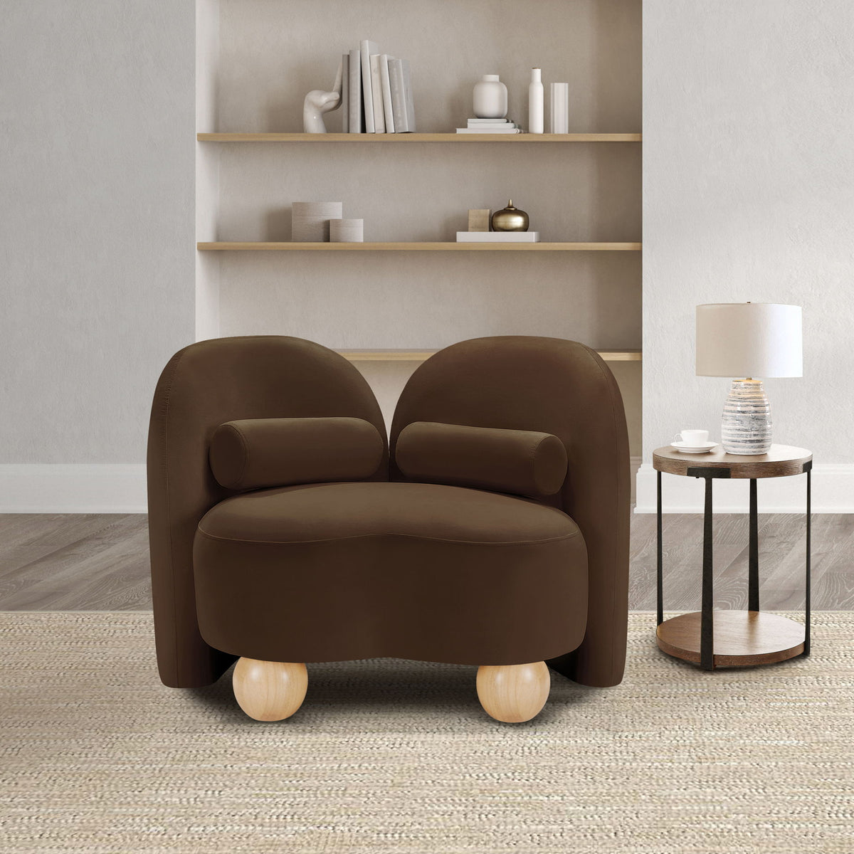 Daphne - Velvet Chair