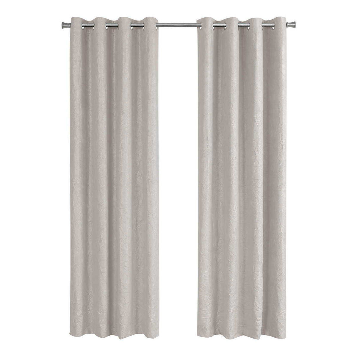 2 Pieces Set, Curtain Panel, Room Darkening, Grommet, Contemporary & Modern