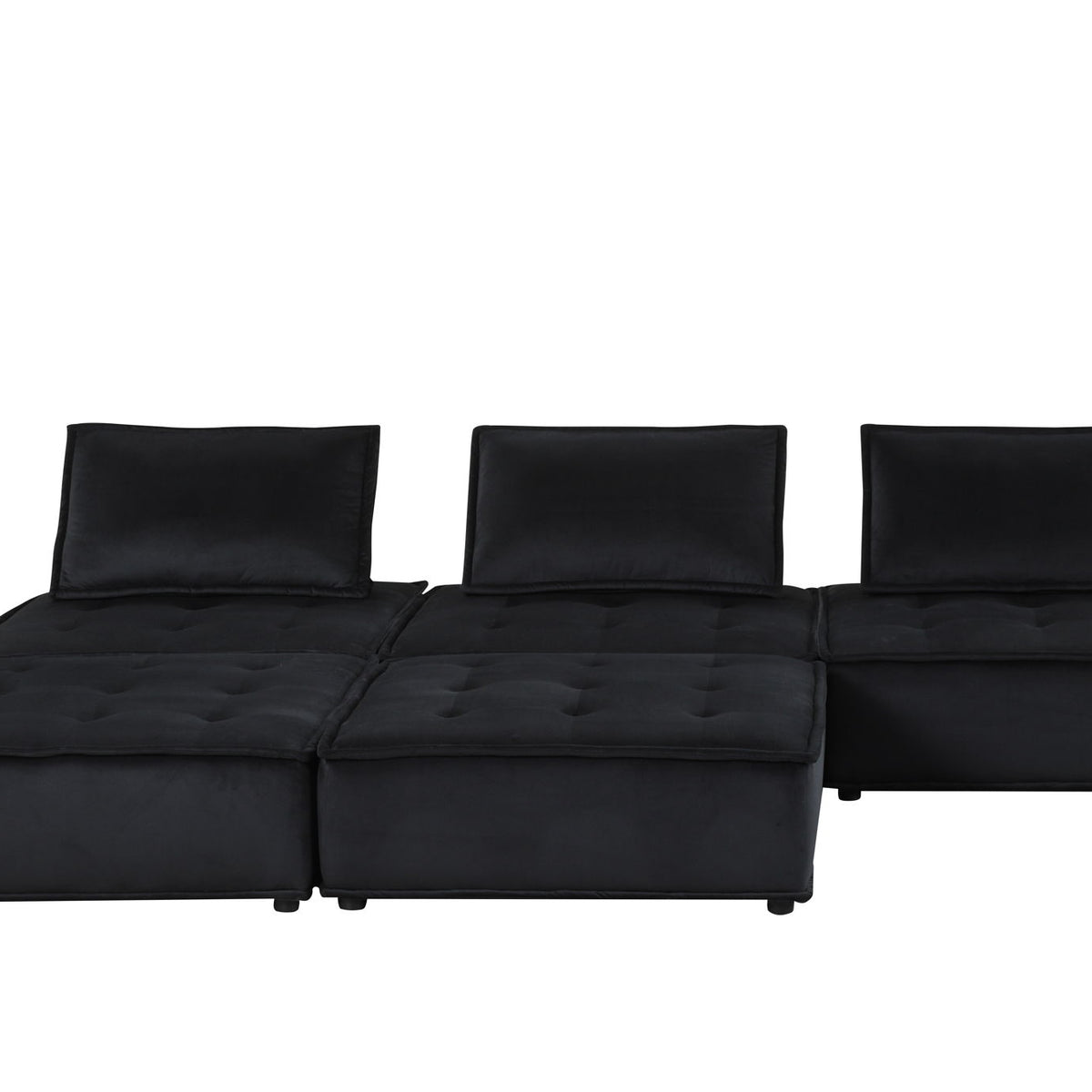 Anna - Stylish Sectional Sofa Ottoman