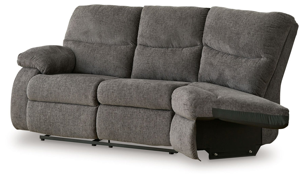 Museum - Laf Reclining Loveseat - Pewter