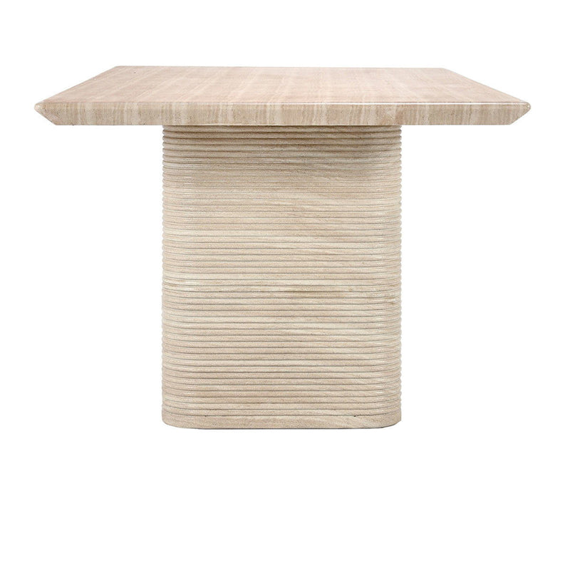 Aiden - Outdoor Dining Table - Beige