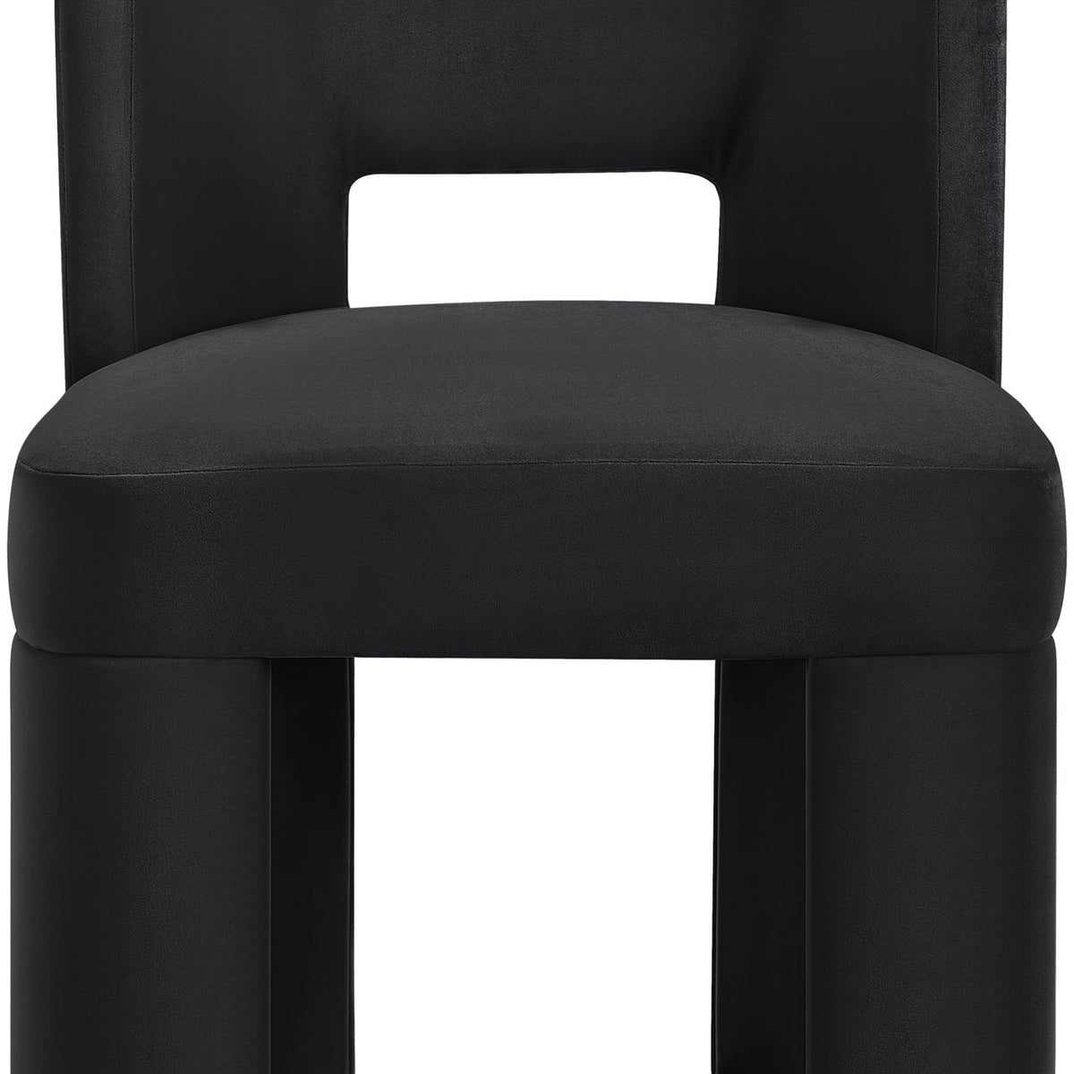 Zuno - Velvet Performance Fabric Upholstered Dining Chair (Set of 2)