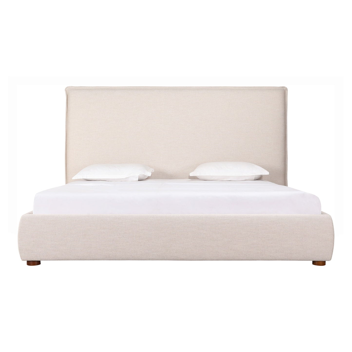 Luzon - Queen Bed Tall Headboard - Wheat